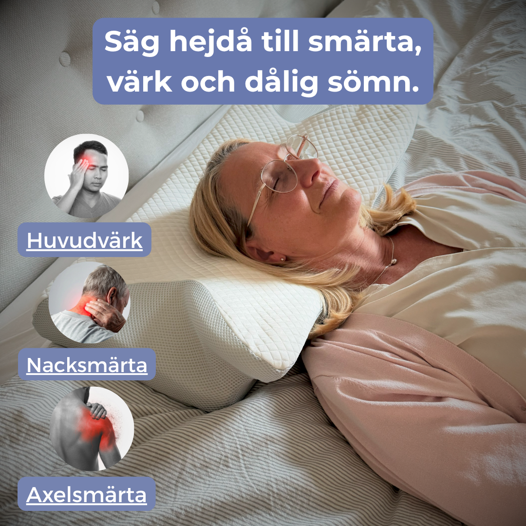 Fluffkudde™ - Ergonomisk Nackkudde